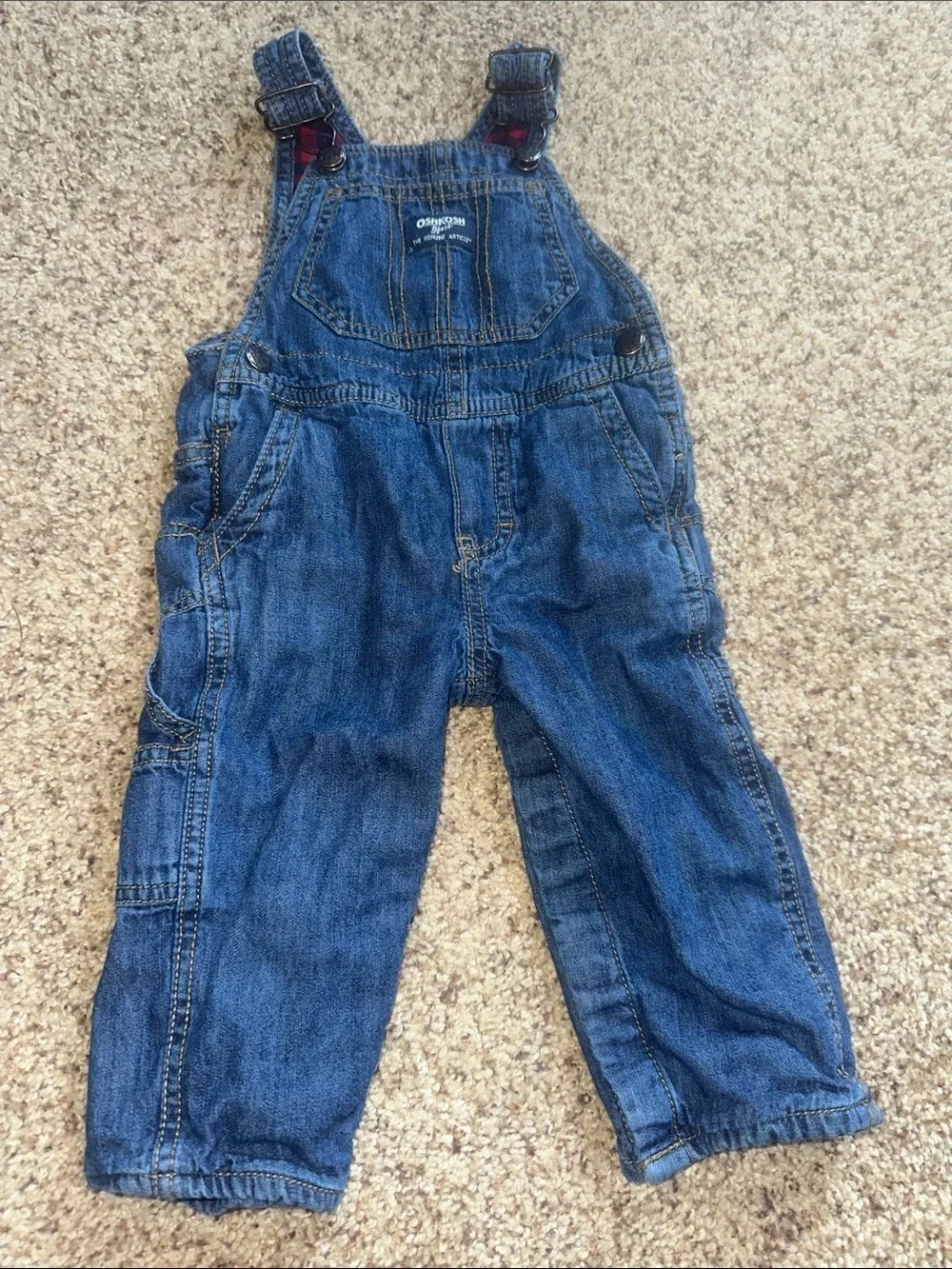 OshKosh B'gosh Blue Denim Kids Overalls